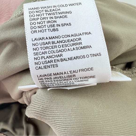 Michael Kors Army Green bodysuit Women’s Size 10 - Picture 7 of 7